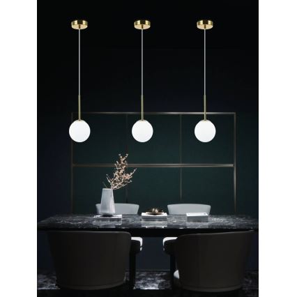 Open Design OR80087 - Viseča kopalniška svetilka BAO na kablu 1xG9/8W/230V IP44 zlata