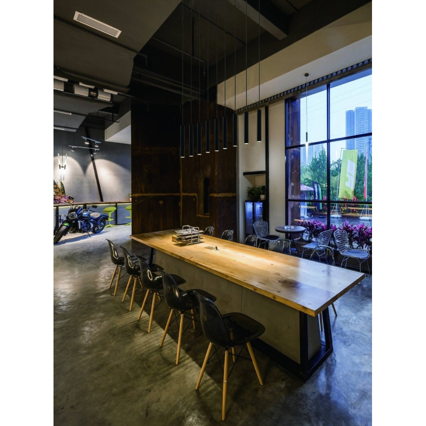 Open Design OR80803 - Lestenec na kablu SLIMI 1xG9/3,5W/230V črna