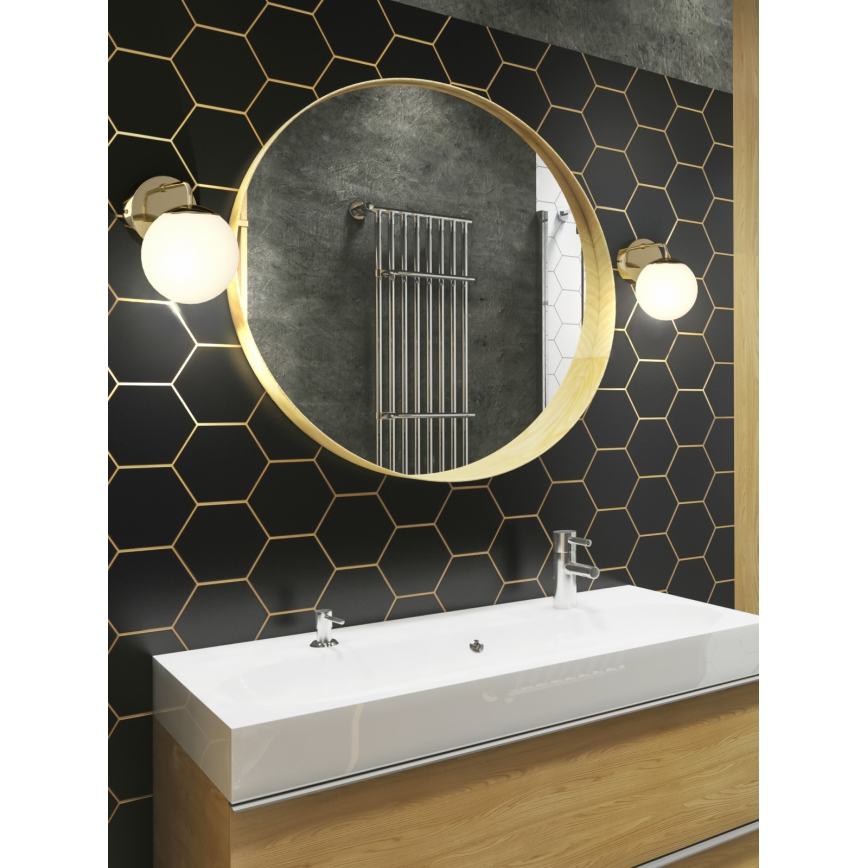 Open Design OR81398 - Kopalniška stenska svetilka BAO 1xG9/8W/230V IP44 zlata