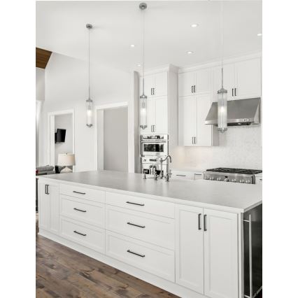 Open Design OR84351 - Viseči lestenec na jeklenem vrvici FIATTO 1xE14/12W/230V poliran krom