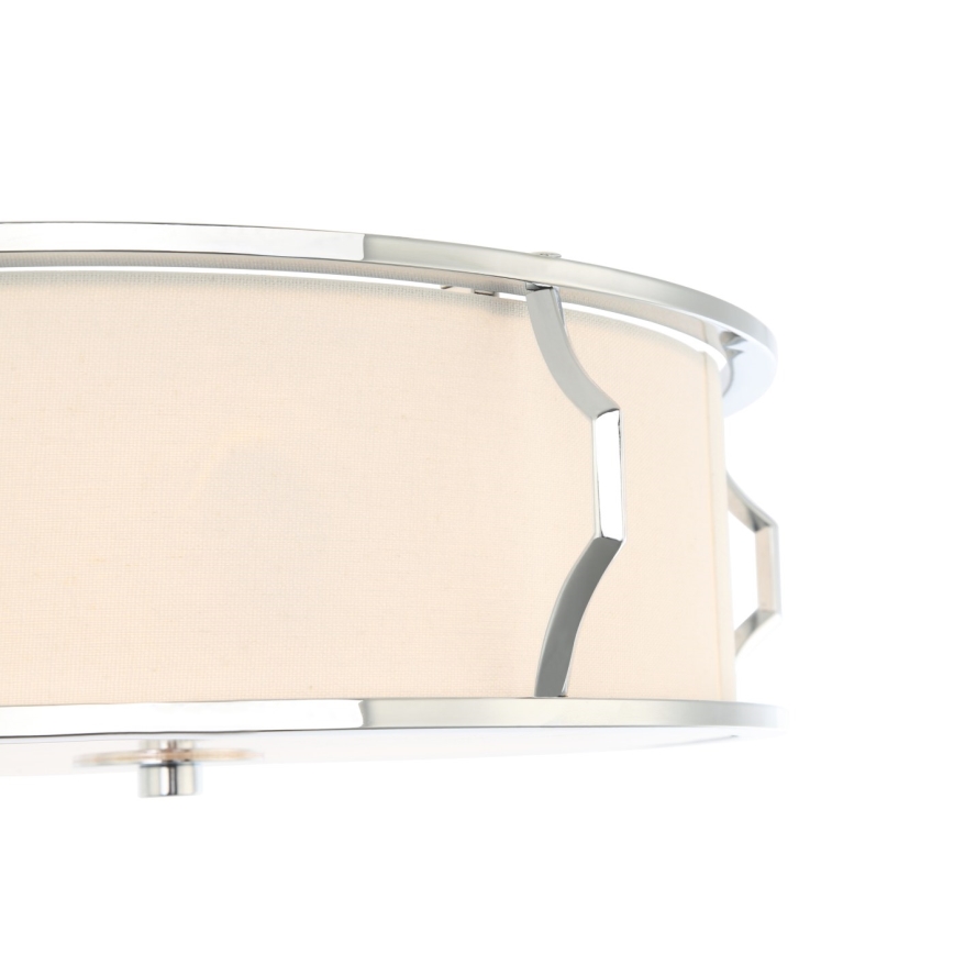 Open Design OR84399 - Stropna svetilka PIRELO 3xE14/12W/230V, premer 45 cm, sijajni krom