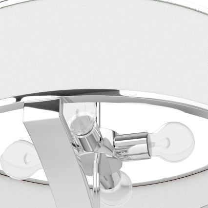 Open Design OR84801 - Stropni lestenec na drogu GERDO 4xE27/12W/230V sijajni krom/bela