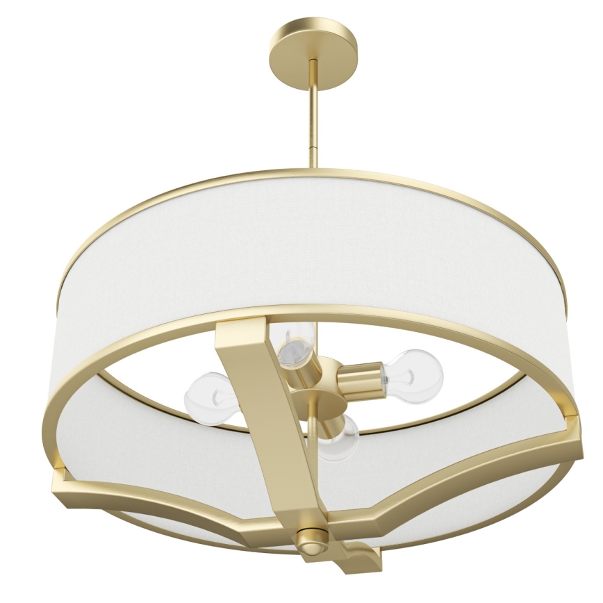 Open Design OR84818 - Lestenec na drogu GERDO 4xE27/12W/230V mesing/bela