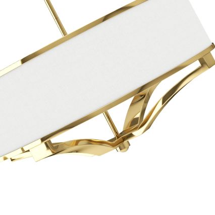 Open Design OR84825 - Stropni lestenec na drogu GERDO 4xE27/12W/230V zlata/bela