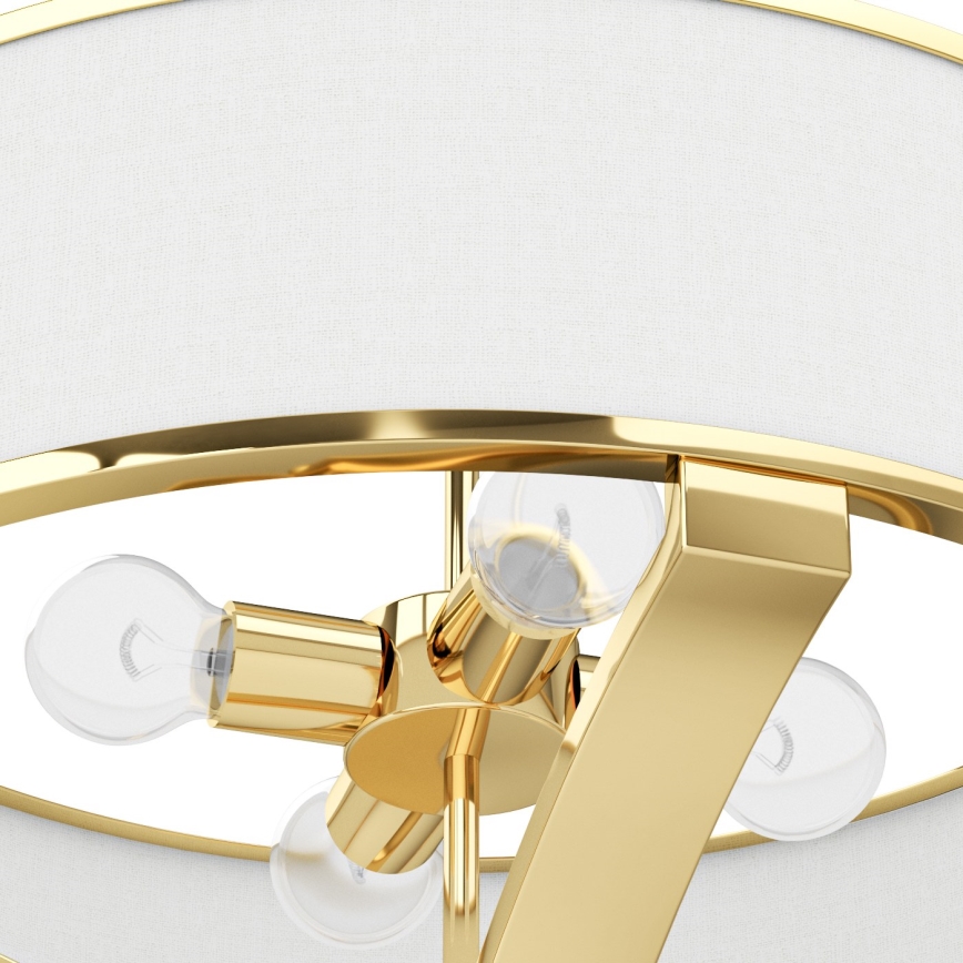 Open Design OR84825 - Stropni lestenec na drogu GERDO 4xE27/12W/230V zlata/bela