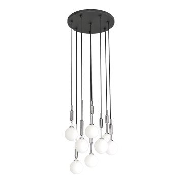 Open Design OR85327 - Lestenec na kablu ERO 8xG9/8W/230V sijajni krom