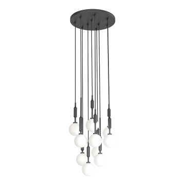 Open Design OR85372 - Lestenec na žici ERO 10xG9/8W/230V črna