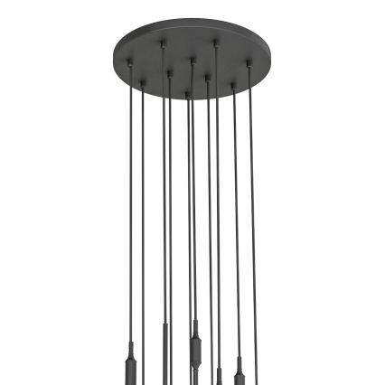 Open Design OR85372 - Lestenec na žici ERO 10xG9/8W/230V črna
