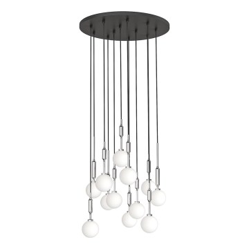 Open Design OR85389 - Viseči lestenec ERO na kablu 12xG9/8W/230V, sijajni krom