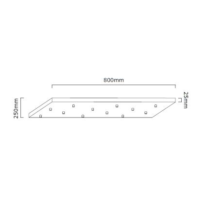 Open Design OR85457 - Lestenec na jekleni vrvici ERO 12xG9/8W/230V v zlati barvi