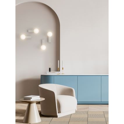 Open Design OR85549 - kopalniško stensko svetilo BOLETTA 1xG9/8W/230V IP44 bež