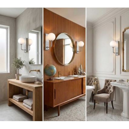 Open Design OR85594 - Kopalniška stenska svetilka ERO 1xG9/9W/230V IP44 sijajni krom