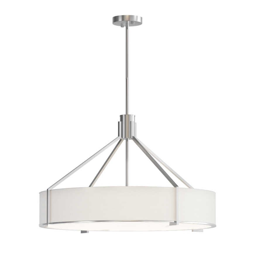 Open Design OR85655 - Lestenec na drogu DORETTO, 6xE27/15W/230V, premer 70 cm, mat krom/bela