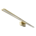 Open Design OR86140 - LED osvetlitev kopalniškega ogledala LUCE LED/12W/230V 3000/4500/6500K 91,5 cm IP44 medenina