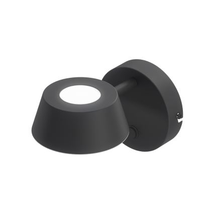 Open Design OR86522 - LED stenska svetilka TIMO LED/6W/230V 3000/4500/6500K črna