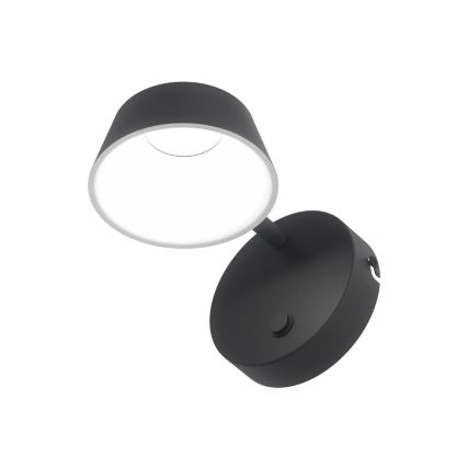 Open Design OR86522 - LED stenska svetilka TIMO LED/6W/230V 3000/4500/6500K črna