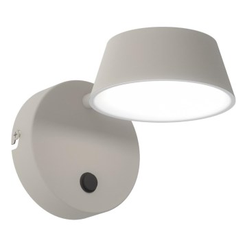Open Design OR86546 - LED stenska svetilka TIMO LED/6W/230V 3000/4500/6500K bež