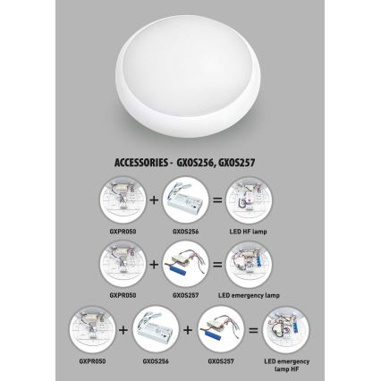 Opozorilni modul s baterija STROPY 1W/230V 3h