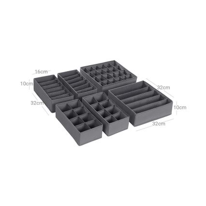 Organizator perila za predal GRANT, siva