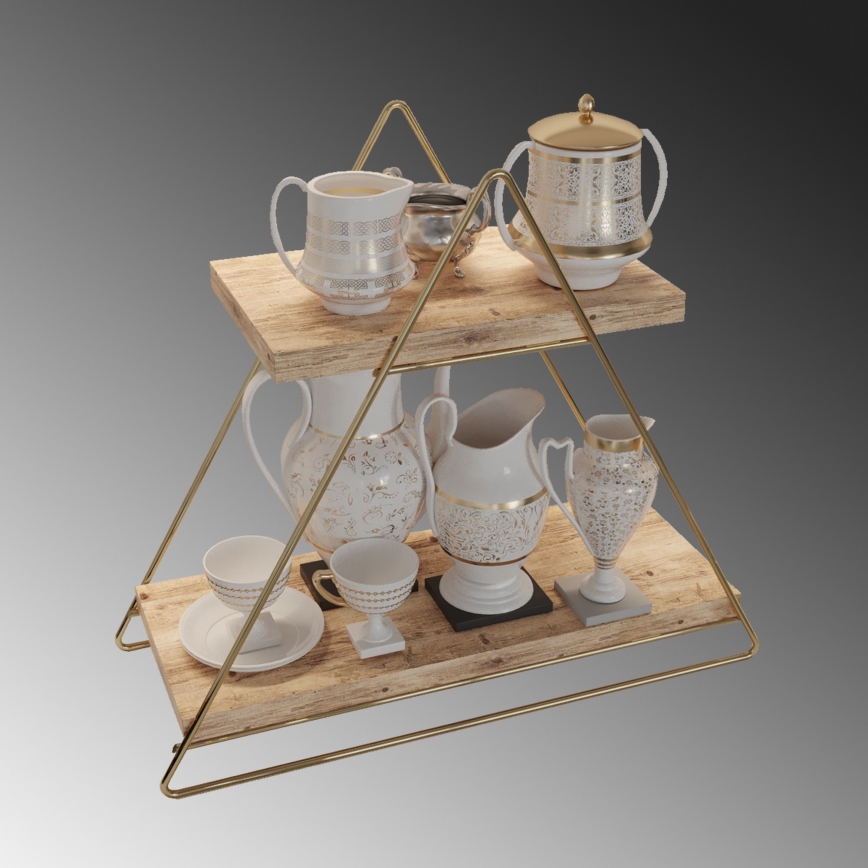 Organizator polic 35x40 cm zlata