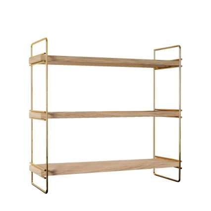 Organizator polic 45x40 cm zlata/rjava