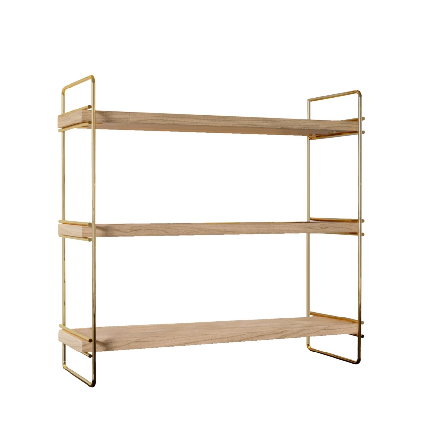 Organizator polic 45x40 cm zlata/rjava