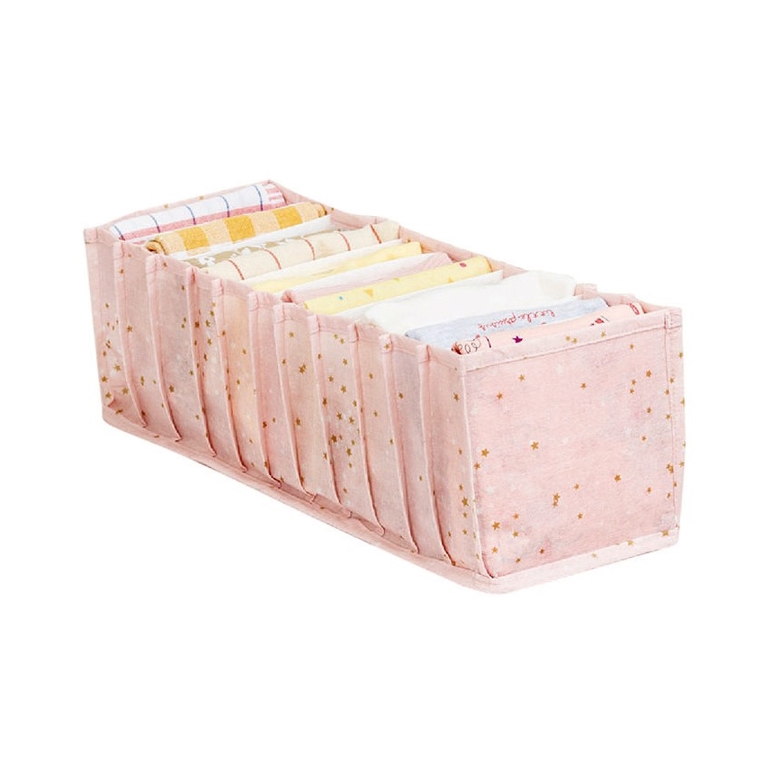 Organizator za omaro 42x16x13 cm roza