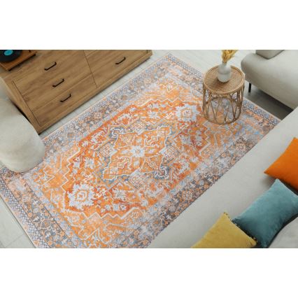 Orientalska preproga DOVE-VINTAGE 160x220 cm 2600 g/m2 oranžna