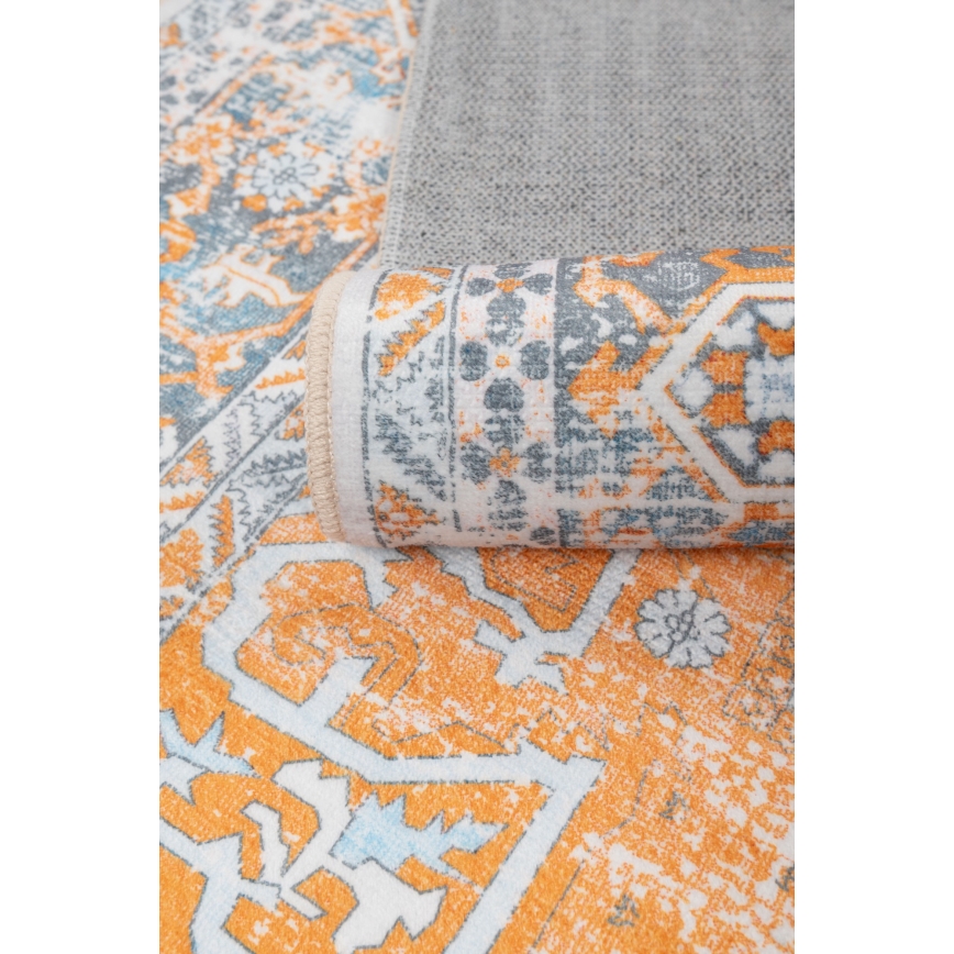 Orientalska preproga DOVE-VINTAGE 160x220 cm 2600 g/m2 oranžna