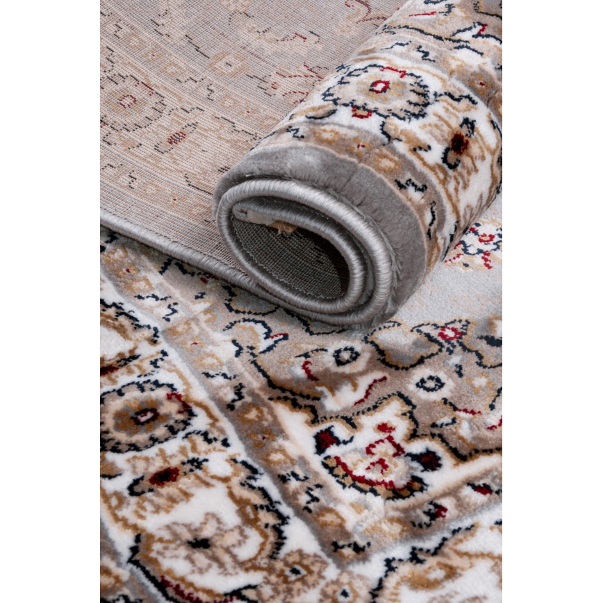 Orientalska preproga DUBAI 120x170 cm 2300 g/m2 večbarvna/siva