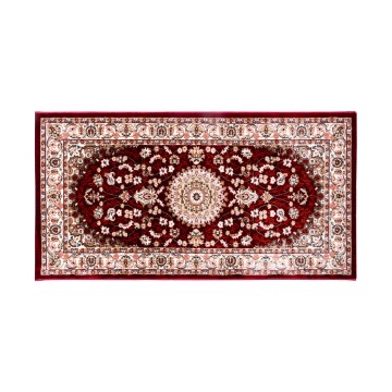 Orientalska preproga DUBAI 80x150 cm 2300 g/m2 večbarvna/rdeča