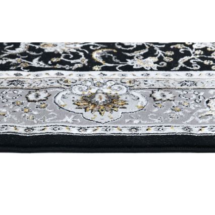 Orientalska preproga GRECE 120x170 cm 2150 g/m2 črna/siva/bela