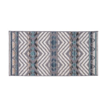 Orientalska preproga NEPAL 200x280 cm modra/siva/kremna
