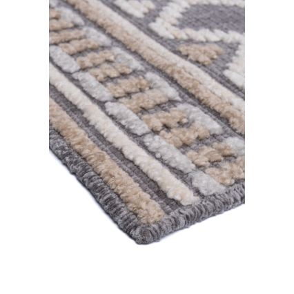 Orientalska preproga NEPAL 80x153 cm siva/bež