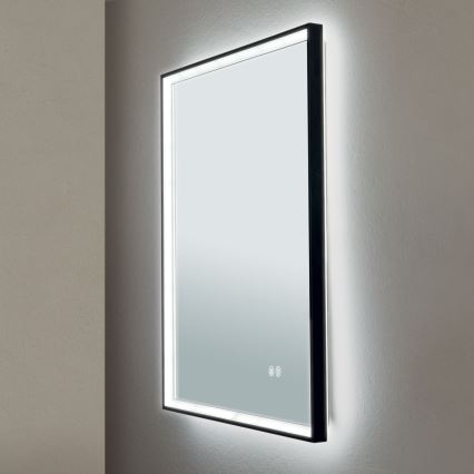LED Kopalniško stenski ogledalo z osvetlitvijo FRAME LED/48W/230V 3000/4000/6000K 60x45 cm IP44