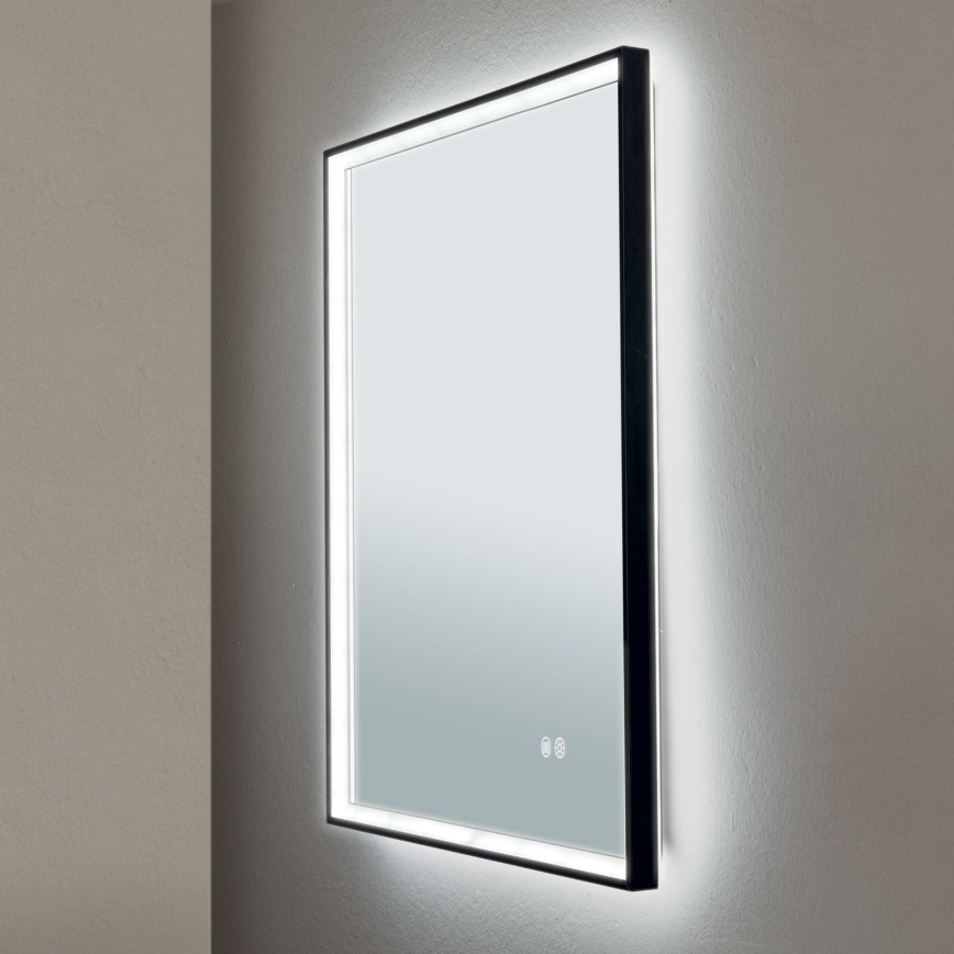 LED Kopalniško stenski ogledalo z osvetlitvijo FRAME LED/48W/230V 3000/4000/6000K 60x45 cm IP44