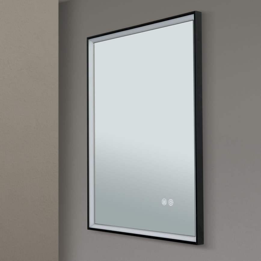 LED Kopalniško stenski ogledalo z osvetlitvijo FRAME LED/48W/230V 3000/4000/6000K 60x45 cm IP44