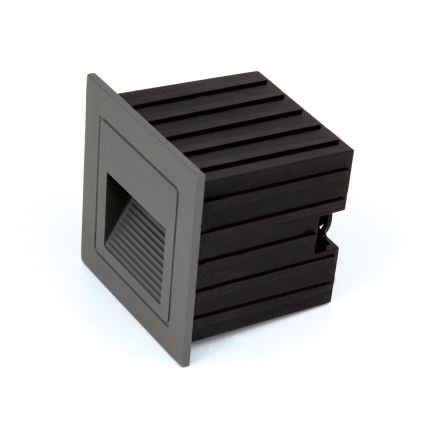 LED Vgradna svetilka LORO LED/2W/230V IP65 antracit