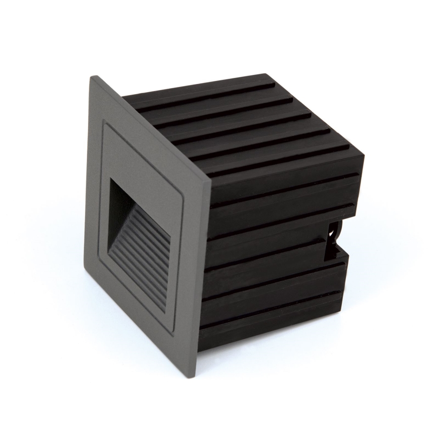 LED Vgradna svetilka LORO LED/2W/230V IP65 antracit