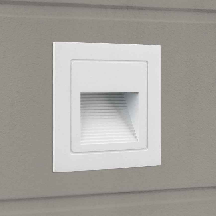 LED Vgrajena svetilka LORO LED/2W/230V IP65 bela