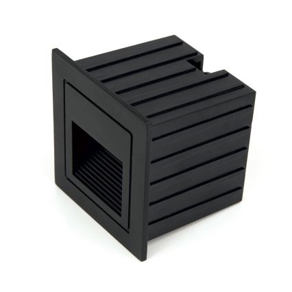 LED Vgrajena svetilka LORO LED/2W/230V IP65 črna