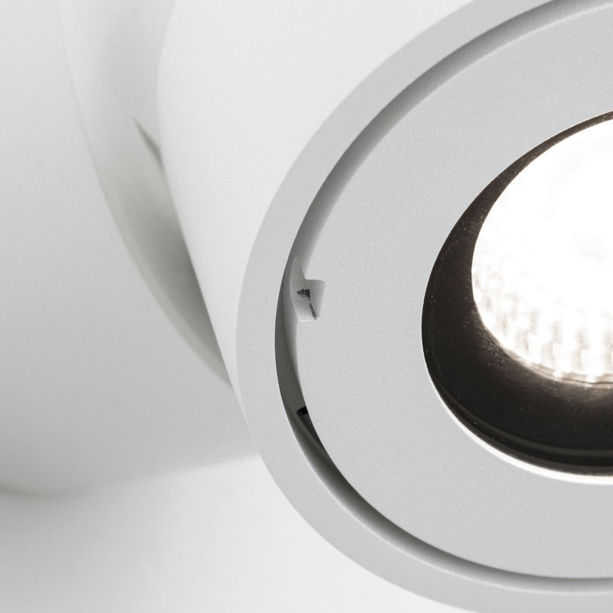 LED Zatemnitvena kopalnica Reflektor HARVEY LED/15W/230V IP65 bela