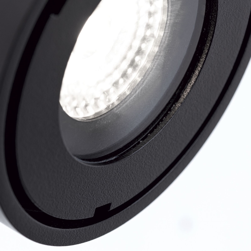 LED Zatemnitvena kopalnica Reflektor HARVEY LED/15W/230V IP65 črna