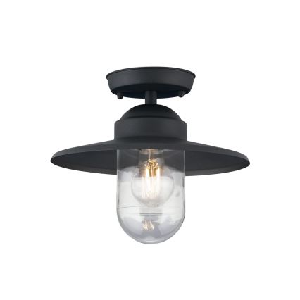 Zunanji nadgradni lestenec EDWARD 1xE27/60W/230V IP44 črna