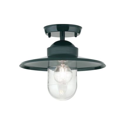 Zunanji nadgradni lestenec EDWARD 1xE27/60W/230V IP44 zelena