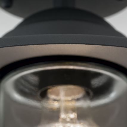 Zunanja stropna svetilka EDWARD 1xE27/60W/230V IP44 antracit