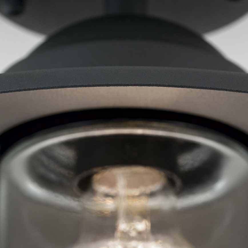 Zunanja stropna svetilka EDWARD 1xE27/60W/230V IP44 antracit