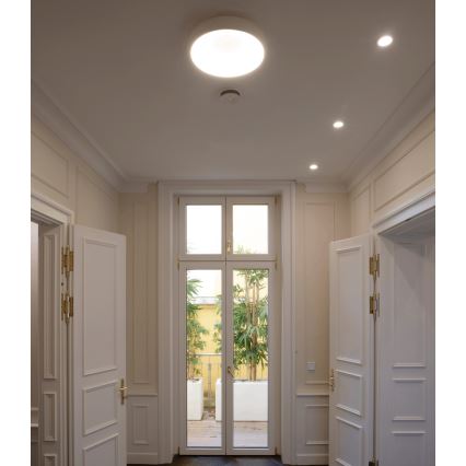 LED Zatemnitvena stropna svetilka VENUS LED/50W/230V pr. 61 cm bela