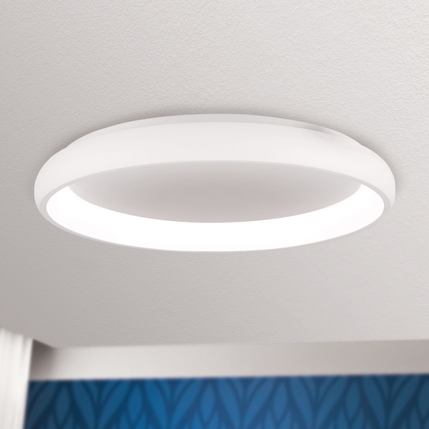 LED Zatemnitvena stropna svetilka VENUS LED/50W/230V pr. 61 cm bela