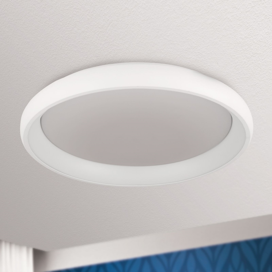 LED Zatemnitvena stropna svetilka VENUS LED/50W/230V pr. 61 cm bela